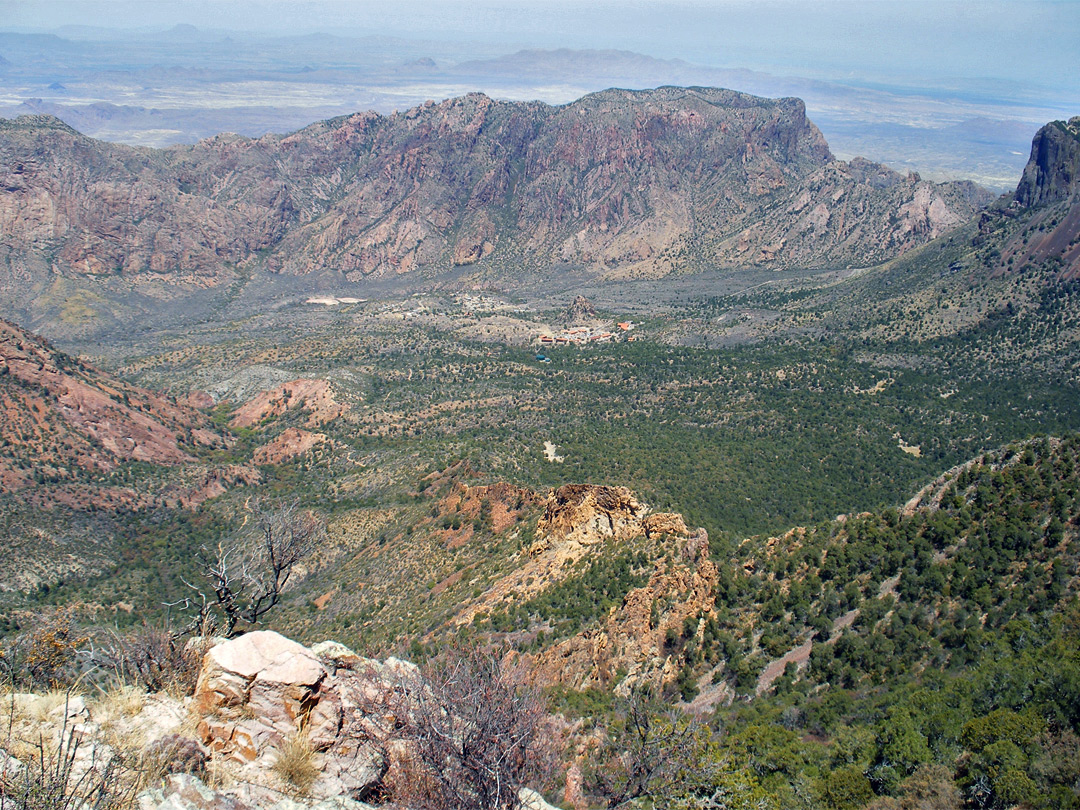 Chisos Basin, from the summit
