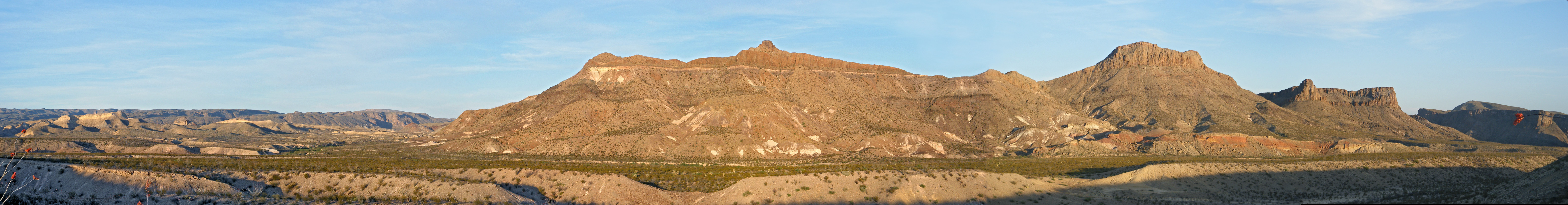 Contrabando Canyon, at sunset