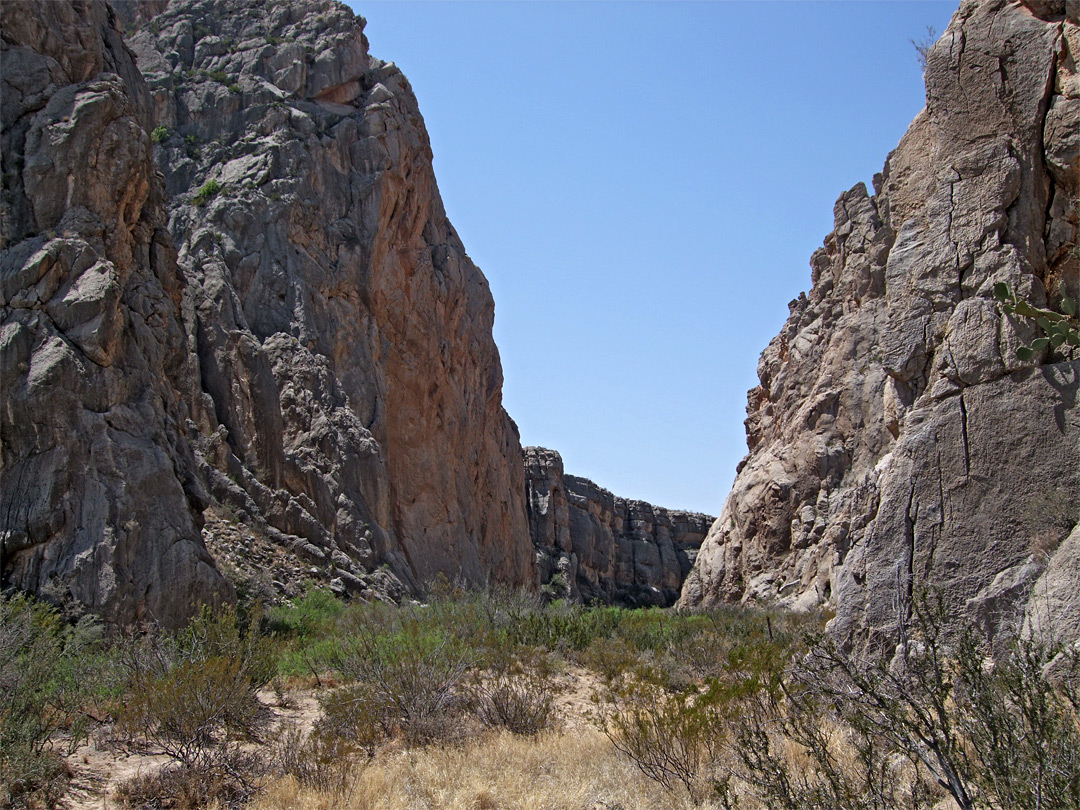 Canyon walls