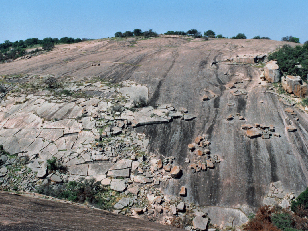 East face of Little Rock