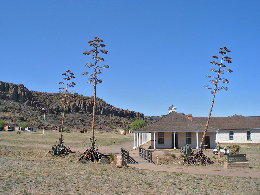 Entrance to the park