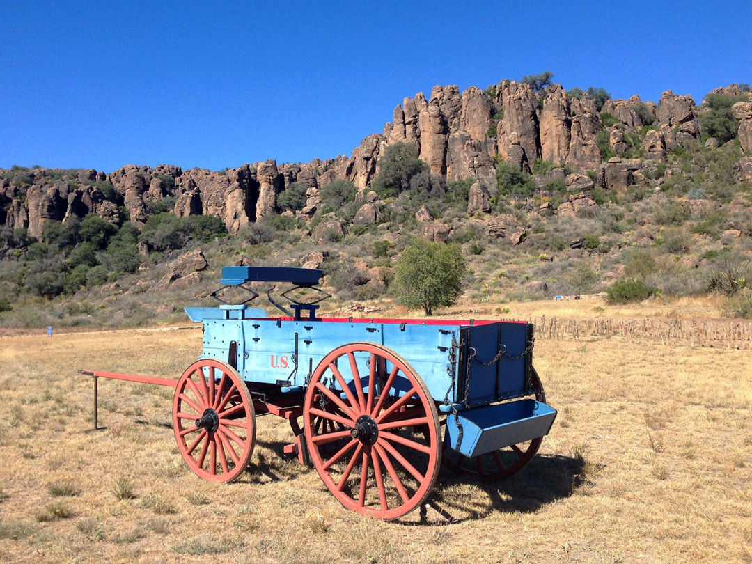 Blue wagon