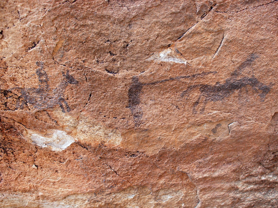 Hunting pictograph