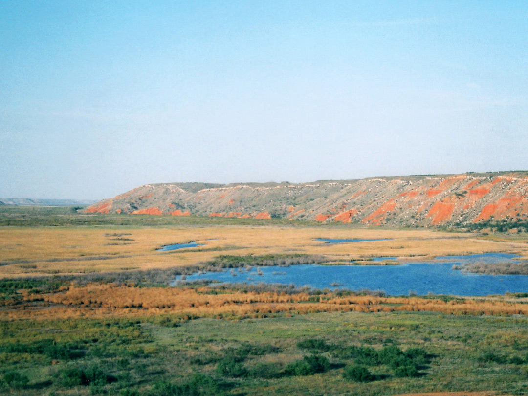 Upper end of the lake