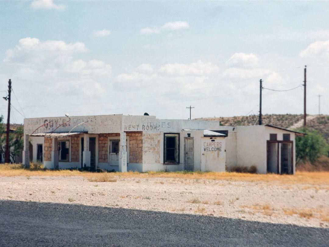 Abandoned gift shop