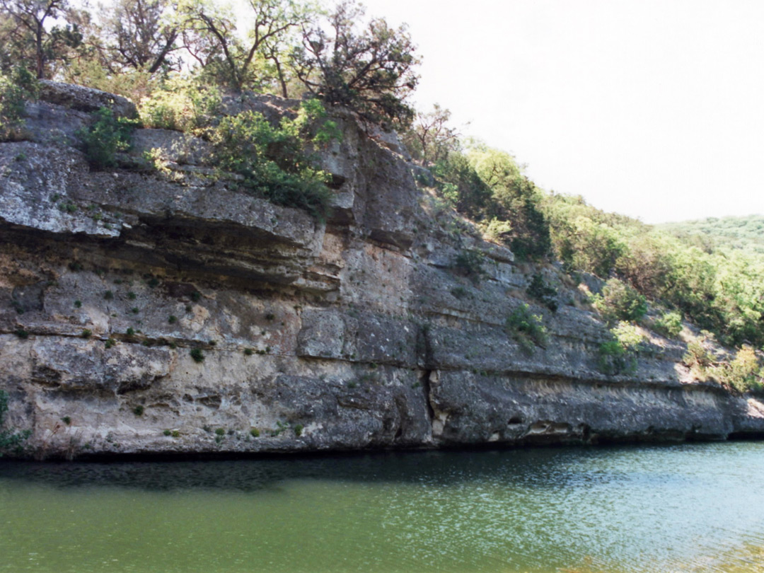 Lake beside the East Trail