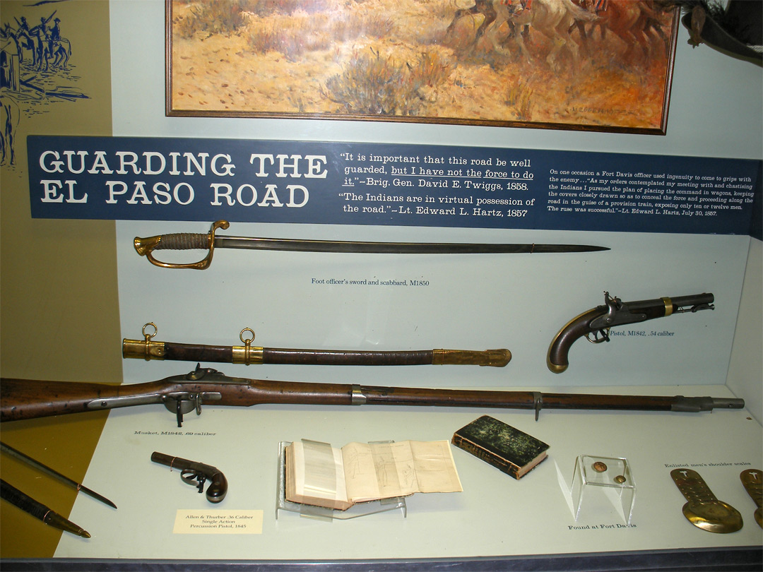 Guns in the museum