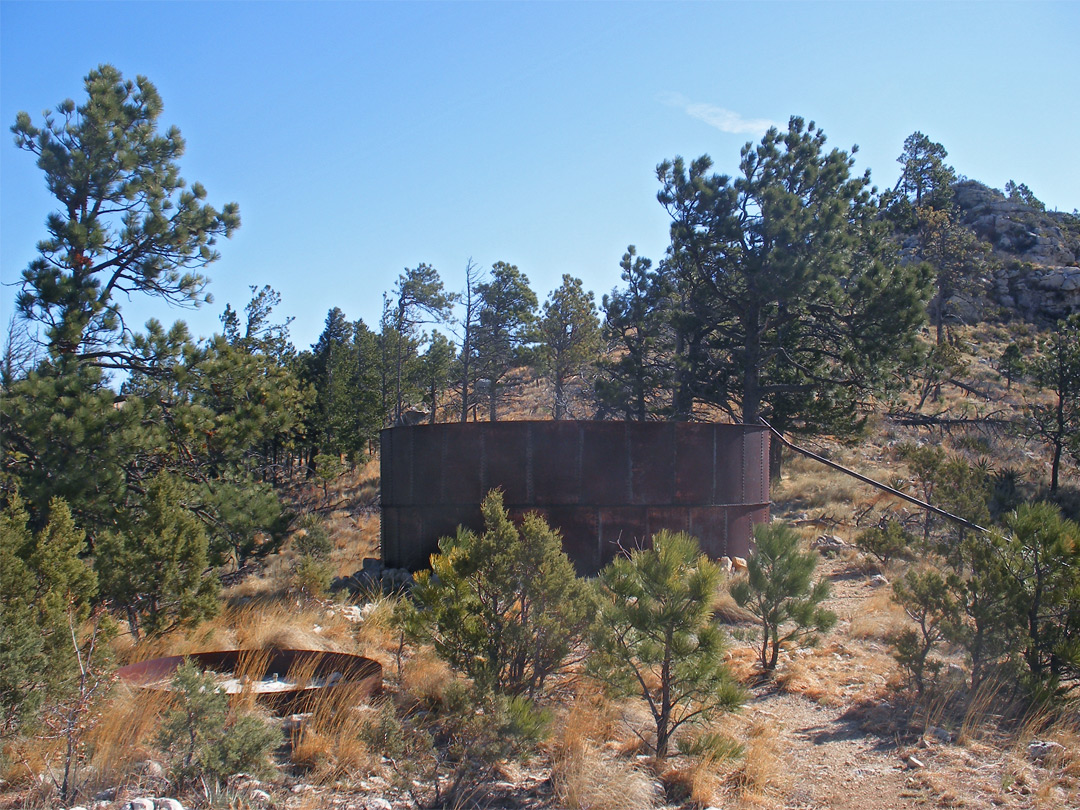 Old water tank