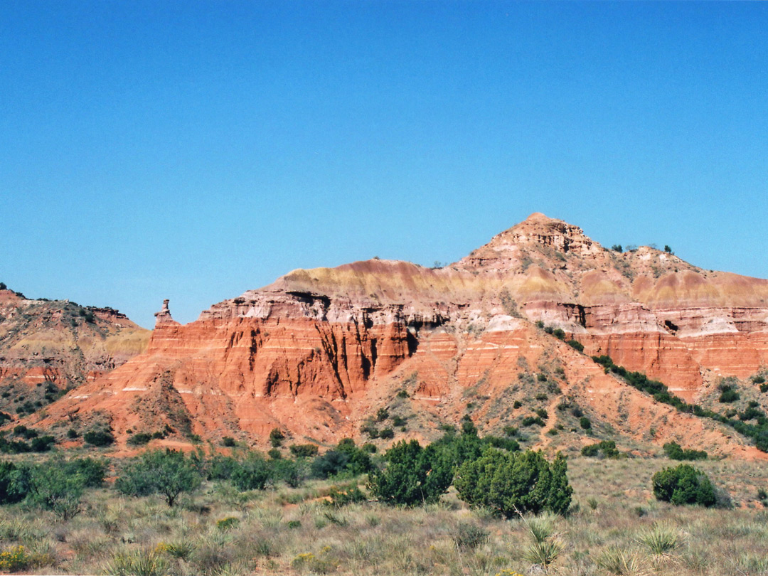 Eroded cliffs