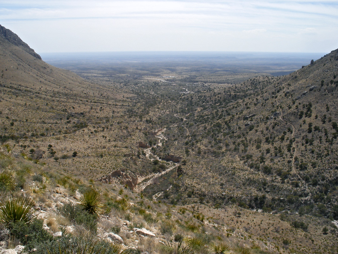 Mouth of Pine Spring Canyon