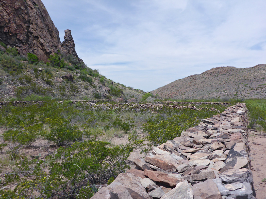 Walls of the corral