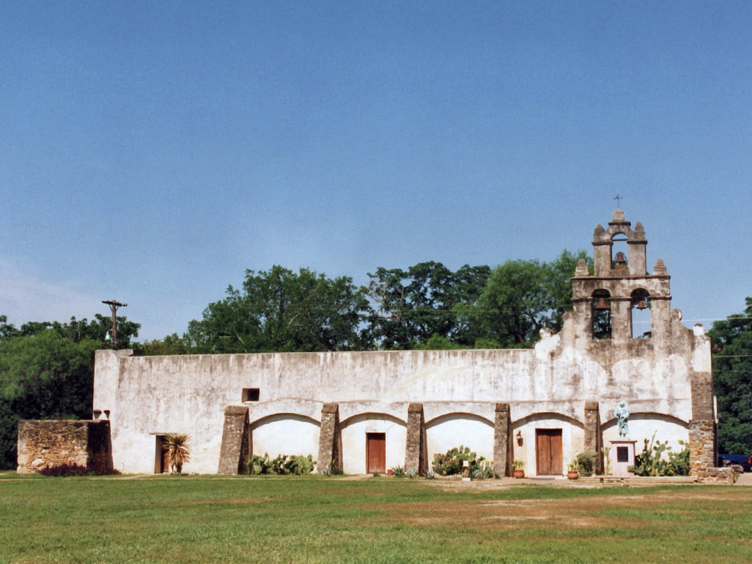 Side of Mission San Juan Capistrano