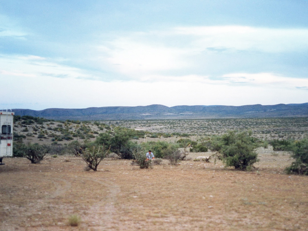 By the road to Sitting Bull Falls