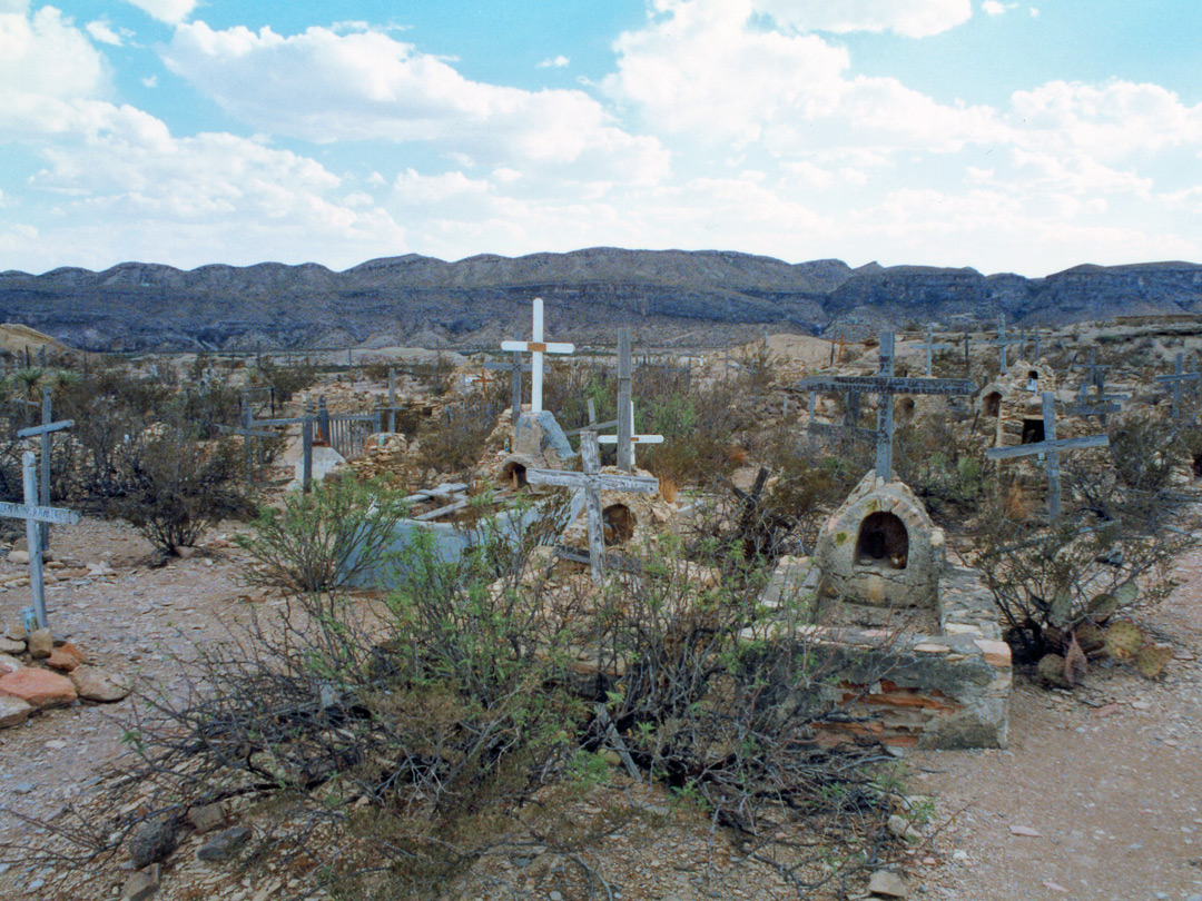 Terlingua cemetery: Big Bend Ranch State Park, Texas