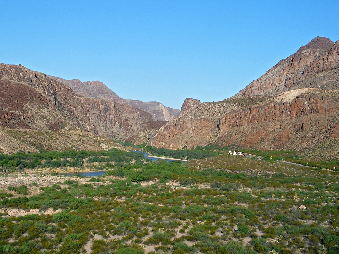 Approaching the Teepees