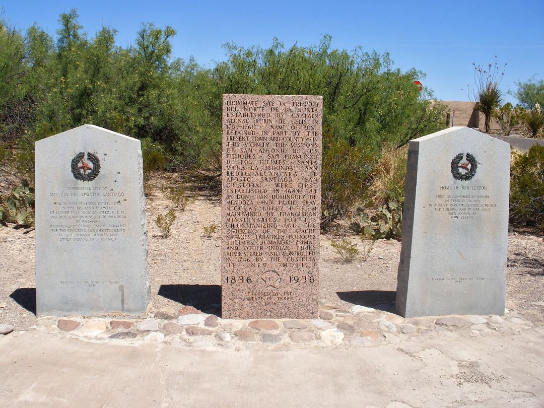 Three memorials