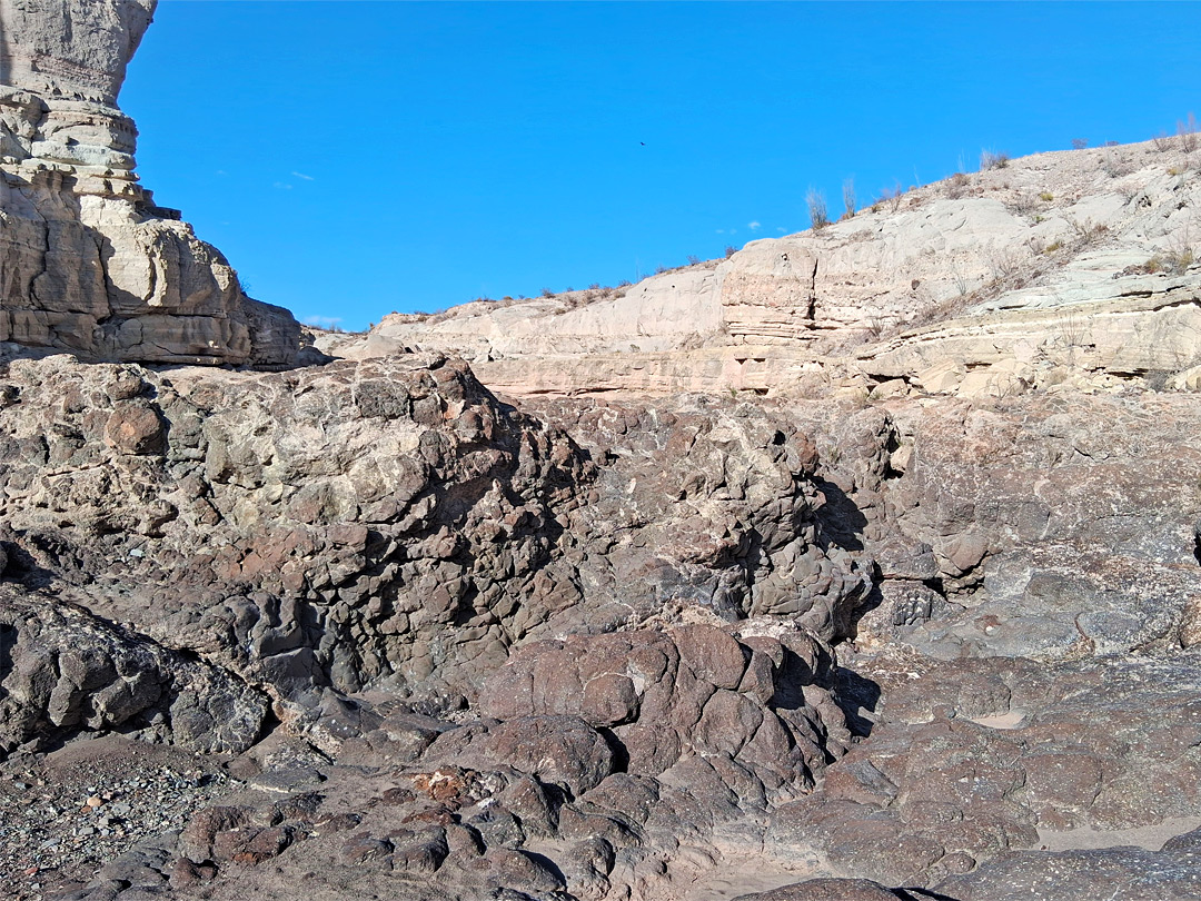 Tuff and rhyolite