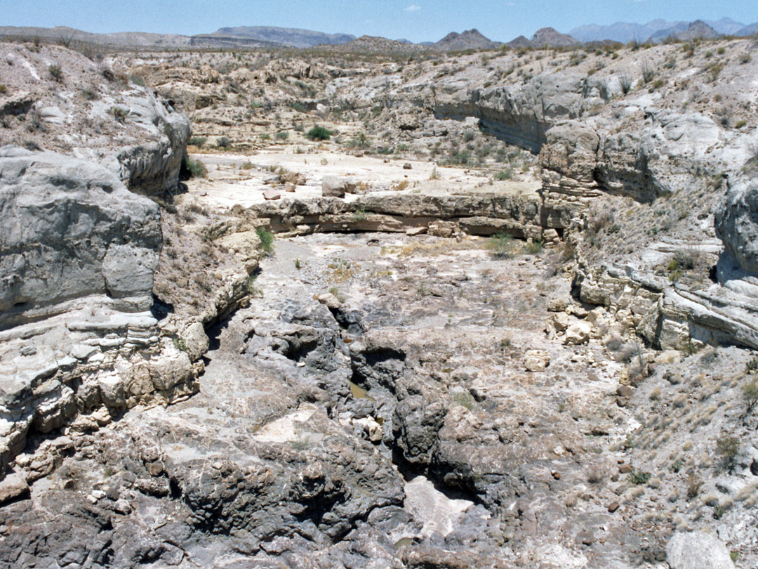 Rocks in Tuff Canyon