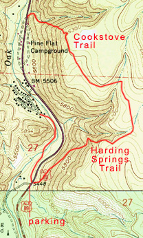 Topo map