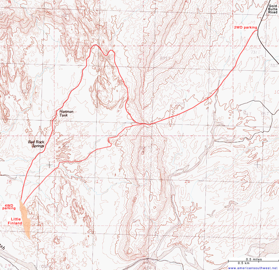 Map of Little Finland