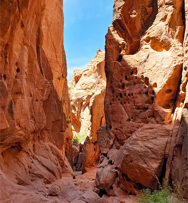 Narrows of Catstair Canyon