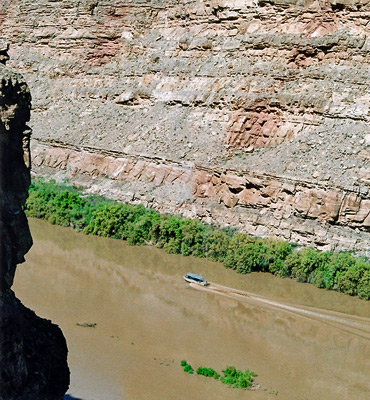 Boat on the Colorado River