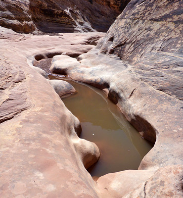 Smooth sandstone