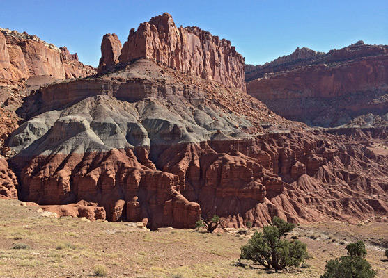 East edge of the Mummy Cliffs