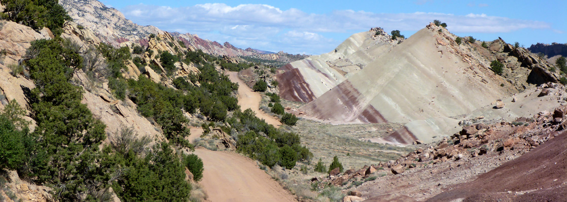 Notom-Bullfrog Road through Strike Valley