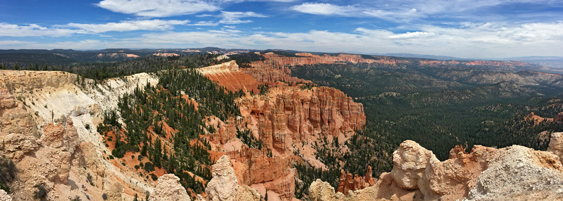 Rainbow Point, towards the south end of the scenic drive