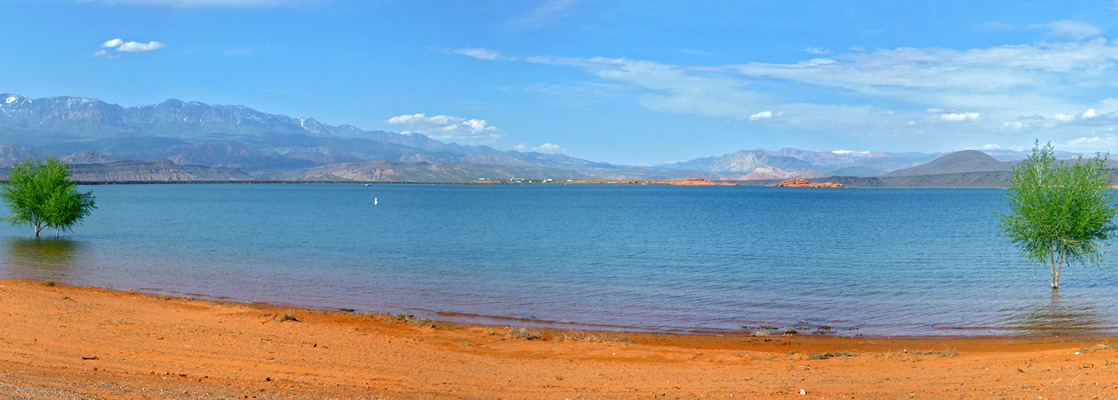 Sand Hollow Reservoir, from the south side