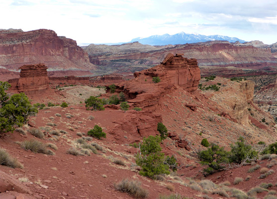 Viewpoint at the end of the Sunset Point Trail