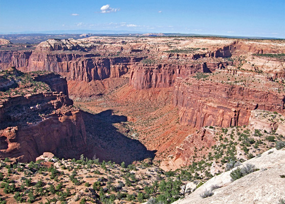 Trail Canyon, below Aztec Butte