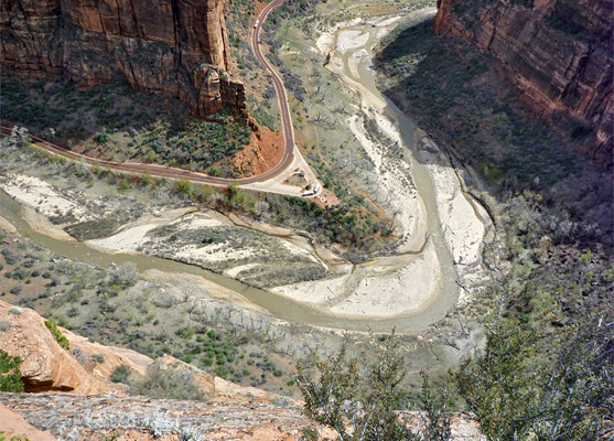 Virgin River, from Angels Landing