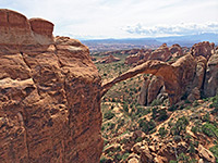 Above Landscape Arch