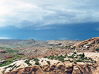 Storm over Salt Valley