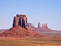 West Mitten Butte, from Artist's Point