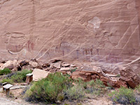 Buckhorn Draw Pictograph Panel