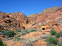 Wide part of the canyon