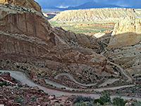 Burr Trail switchbacks