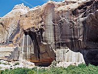 Canyon walls