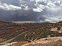 Approaching storm