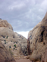 Clouds above the gorge