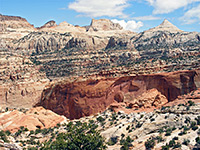 Domes south of Grand Wash