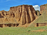 Cliffs of Cathedral Valley