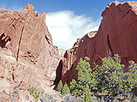 Vertical cliffs