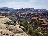 Valley west of Chesler Park