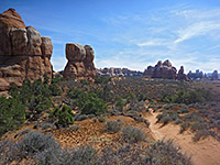 Path through Chesler Park