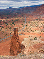 Chimney Rock and UT 24 