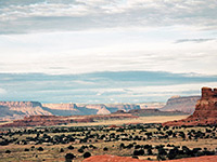 Dusk over Squaw Flat